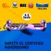 UL 2272 Certified 6.5" Hoverboard Bluetooth Speaker LED 2 Wheel Smart Electric Self Balancing Scooter Red+ Bag (WHEELS-UC6.5-PINK-CAMO)   